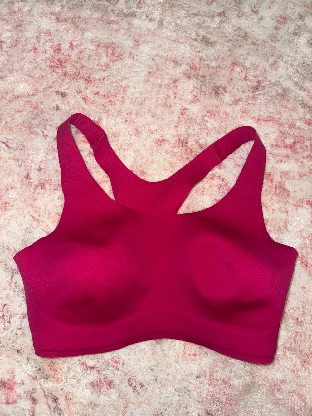 lululemon athletica Seamless Racerback Sports Bra - Bright Magenta